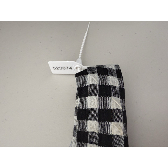 Anthropologie Black and White Checkered Jumpsuit - Picture 9 of 9